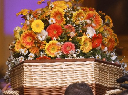 Le cercueil de Brigitte Bardot