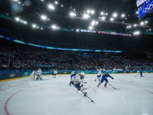 Défaite de l’équipe de France face à l’Italie pour leur premier match.
