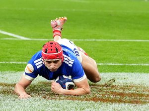 Louis Bielle-Biarrey, l’ailier aux 22 essais en équipe de France.